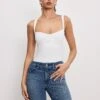 GOOD AMERICAN SWEETHEART SCUBA TANK BODYSUIT | WHITE001 -GOOD AMERICAN STORE 1.241007 08 GB0581 W001 A 0017