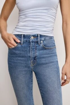 GOOD AMERICAN ALWAYS FITS GOOD LEGS FLARE JEANS | INDIGO316 24 GOOD AMERICAN ALWAYS FITS GOOD LEGS FLARE JEANS | INDIGO316 -GOOD AMERICAN STORE 11.241125 34 GLFAFDTH478T I316 GLF A 0050