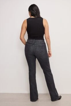 GOOD AMERICAN GOOD COWBOY BOOTCUT JEANS | BLACK354 -GOOD AMERICAN STORE 13.241210 25 GCOWB175BS K354 B 3278