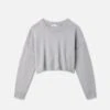 GOOD AMERICAN COZY KNIT CREW NECK | MELANGE GREY -GOOD AMERICAN STORE 1 56461fb8 9833 4cc7 ae63 87083b883158