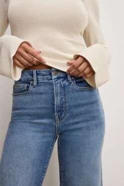 GOOD AMERICAN GOOD WAIST PALAZZO COMPRESSION JEANS | INDIGO837 10 GOOD AMERICAN GOOD WAIST PALAZZO COMPRESSION JEANS | INDIGO837 -GOOD AMERICAN STORE 2.241126 22 GWPDTH014T I837 GWP A 0096