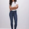 GOOD AMERICAN GOOD LEGS SKINNY JEANS | BLUE004