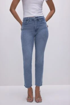 GOOD LEGS STRAIGHT SPLIT POCKETS | BLUE449 -GOOD AMERICAN STORE 230324 10 GSBP941CET B449 SU23 A 0027