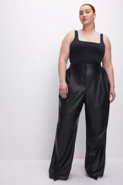 GOOD AMERICAN SCUBA MODERN TANK BODYSUIT | BLACK001 -GOOD AMERICAN STORE 230614 13 GB0375 K001 FALL23 C 0007