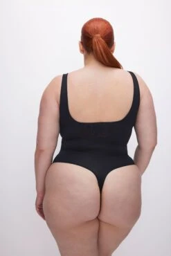 GOOD AMERICAN SCUBA MODERN TANK BODYSUIT | BLACK001 -GOOD AMERICAN STORE 230614 13 GB0375 K001 FALL23 C 0048