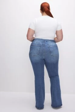 GOOD AMERICAN POWER STRETCH PULL-ON FLARE JEANS | INDIGO490 25 GOOD AMERICAN POWER STRETCH PULL-ON FLARE JEANS | INDIGO490 -GOOD AMERICAN STORE 230629 13 GLF478TE I490 FALL23 C 0076 f72bab49 42ed 4a55 90a2 f129ddb69158