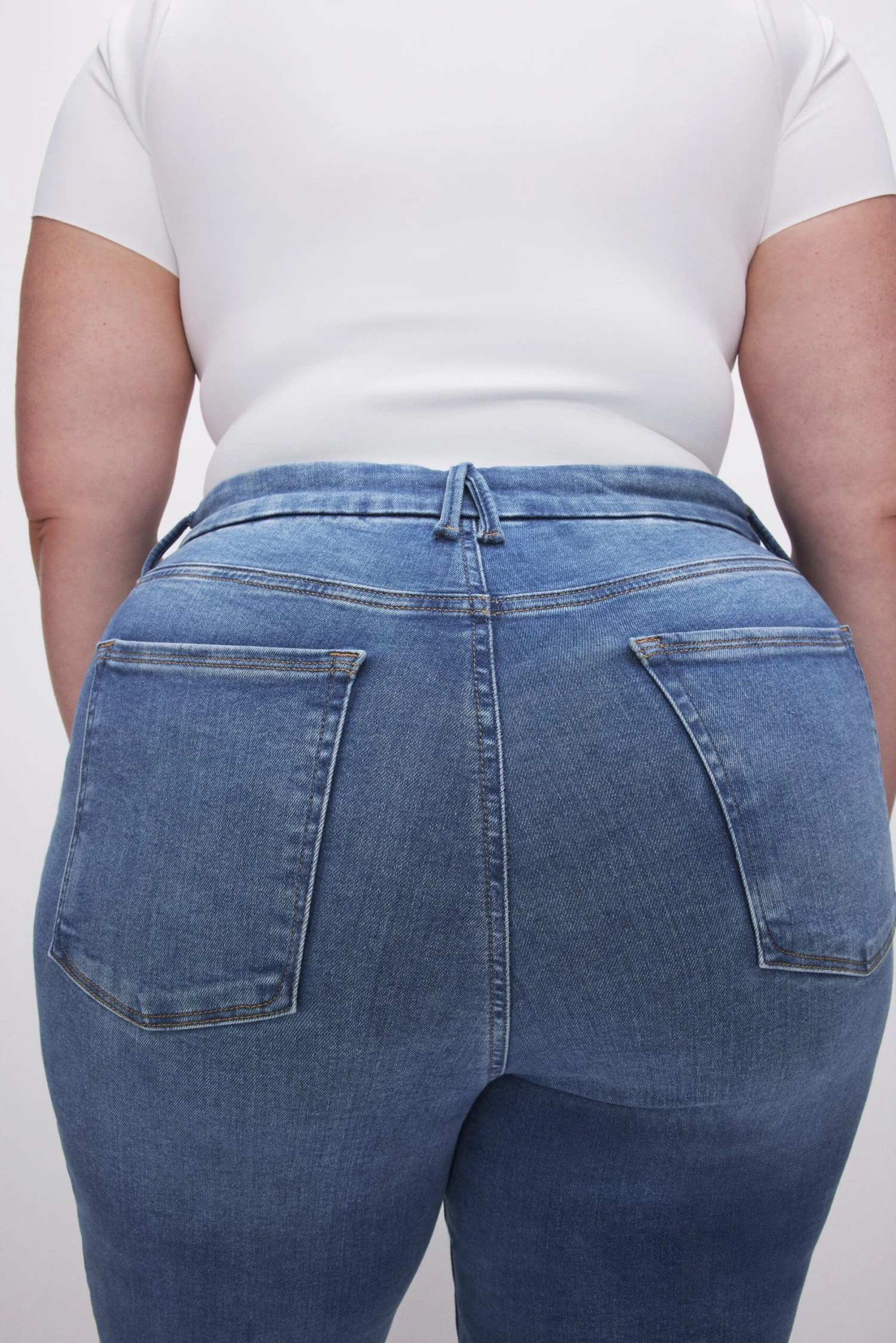 GOOD AMERICAN POWER STRETCH PULL-ON FLARE JEANS | INDIGO490 14 GOOD AMERICAN POWER STRETCH PULL-ON FLARE JEANS | INDIGO490 - Image 12