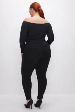 GOOD AMERICAN ALWAYS FITS GOOD LEGS SKINNY JEANS | BLACK165 -GOOD AMERICAN STORE 230717 29 GLAF478BAT K165 FALL23 C 0040