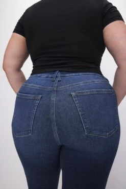 GOOD AMERICAN ALWAYS FITS GOOD LEGS SKINNY JEANS | INDIGO446 -GOOD AMERICAN STORE 230717 33 GLSKAF478T I446 FALL23 C 0084