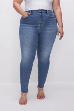GOOD AMERICAN ALWAYS FITS GOOD WAIST SKINNY JEANS | INDIGO324 20 GOOD AMERICAN ALWAYS FITS GOOD WAIST SKINNY JEANS | INDIGO324 -GOOD AMERICAN STORE 230717 35 GWAFDV478T I324 FALL23 C 0033