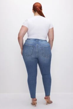 GOOD AMERICAN ALWAYS FITS GOOD WAIST SKINNY JEANS | INDIGO324 21 GOOD AMERICAN ALWAYS FITS GOOD WAIST SKINNY JEANS | INDIGO324 -GOOD AMERICAN STORE 230717 35 GWAFDV478T I324 FALL23 C 0056