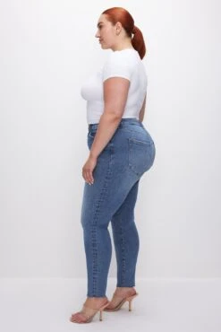 GOOD AMERICAN ALWAYS FITS GOOD WAIST SKINNY JEANS | INDIGO324 22 GOOD AMERICAN ALWAYS FITS GOOD WAIST SKINNY JEANS | INDIGO324 -GOOD AMERICAN STORE 230717 35 GWAFDV478T I324 FALL23 C 0071