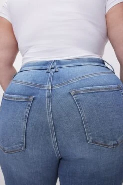 GOOD AMERICAN ALWAYS FITS GOOD WAIST SKINNY JEANS | INDIGO324 23 GOOD AMERICAN ALWAYS FITS GOOD WAIST SKINNY JEANS | INDIGO324 -GOOD AMERICAN STORE 230717 35 GWAFDV478T I324 FALL23 C 0084