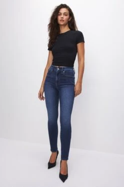 GOOD AMERICAN ALWAYS FITS GOOD LEGS SKINNY JEANS | INDIGO446 -GOOD AMERICAN STORE 230718 27 GLSKAF478T I446 FALL23RESHOOT A 0011