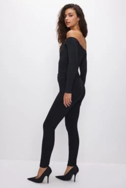 GOOD AMERICAN ALWAYS FITS GOOD LEGS SKINNY JEANS | BLACK165 -GOOD AMERICAN STORE 230718 38 GLAF478BAT K165 FALL23RESHOOT A 0027