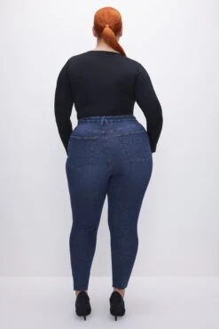 GOOD AMERICAN GOOD LEGS SKINNY JEANS | BLUE866 -GOOD AMERICAN STORE 230823 21 GLRH941CET B866 FALL23 C 0029