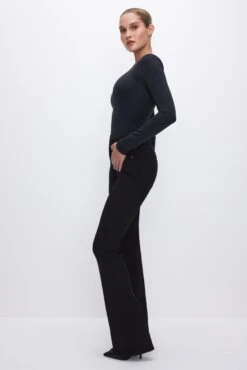 GOOD AMERICAN GOOD CLASSIC BOOTCUT JEANS | BLACK001 -GOOD AMERICAN STORE 230912 43 GCB47SBTE K001 HOL23 A 0046