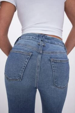 GOOD AMERICAN ALWAYS FITS GOOD LEGS STRAIGHT JEANS | INDIGO316 23 GOOD AMERICAN ALWAYS FITS GOOD LEGS STRAIGHT JEANS | INDIGO316 -GOOD AMERICAN STORE 230926 29 GLAF478T I316 CORERESHOOT A 2952