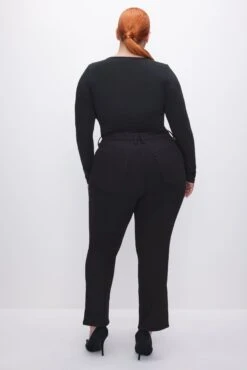 GOOD AMERICAN NEVER FADES GOOD LEGS STRAIGHT JEANS | BLACK001 15 GOOD AMERICAN NEVER FADES GOOD LEGS STRAIGHT JEANS | BLACK001 -GOOD AMERICAN STORE 230927 19 GLSE47SBTE K001 HOL23 C 0067 ed0f2c10 4ef7 4d9d 9c9d ebf69b470768