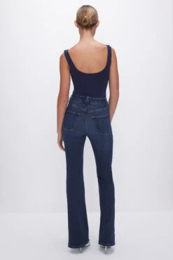 SOFT-TECH GOOD CLASSIC BOOTCUT JEANS | INDIGO572 -GOOD AMERICAN STORE 231106 39 GCLB960T I572 H23 A 0095