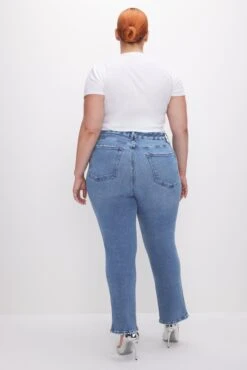 GOOD CURVE STRAIGHT JEANS | INDIGO628 -GOOD AMERICAN STORE 231107 31 GCST960T I628 SP24 C 0060
