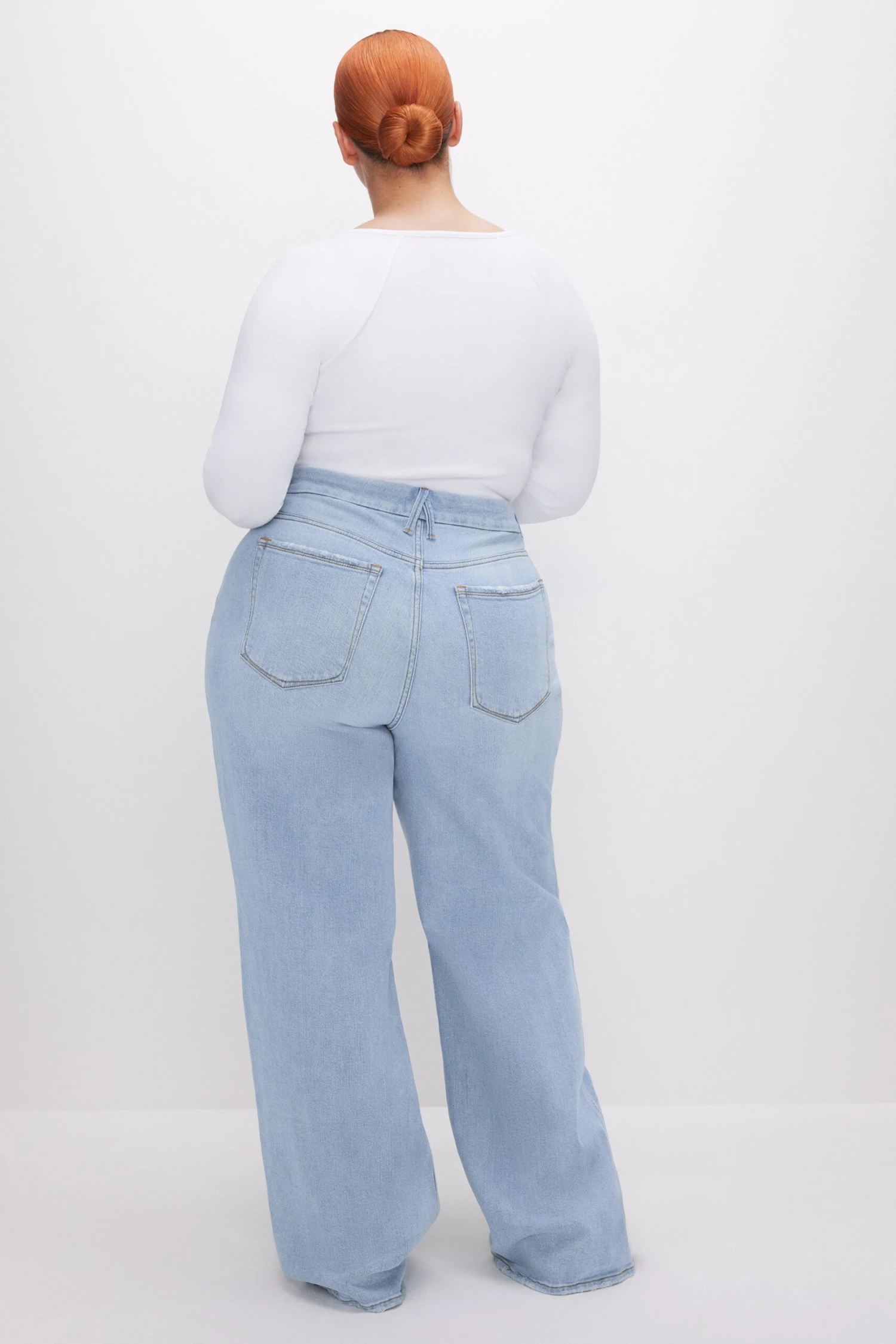 GOOD AMERICAN GOOD SKATE WIDE LEG JEANS | INDIGO634 12 GOOD AMERICAN GOOD SKATE WIDE LEG JEANS | INDIGO634 - Image 10