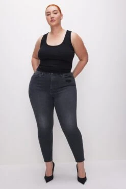 MICRO RIB TANK TOP | BLACK001 15 MICRO RIB TANK TOP | BLACK001 -GOOD AMERICAN STORE 231115 34 GT0281V K001 SP24 C 0007