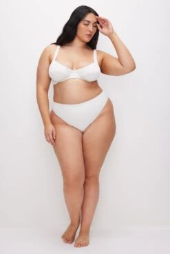 ALWAYS FITS DEMI BIKINI TOP | CLOUD WHITE -GOOD AMERICAN STORE 231121 08 GSW0976 CLW1 SP24 C 0012