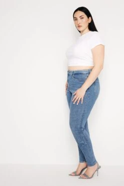 ALWAYS FITS GOOD LEGS SKINNY JEANS | DENETHICBLUE06 -GOOD AMERICAN STORE 240326 42 GLSKAF478T DB06 CORE C 0052