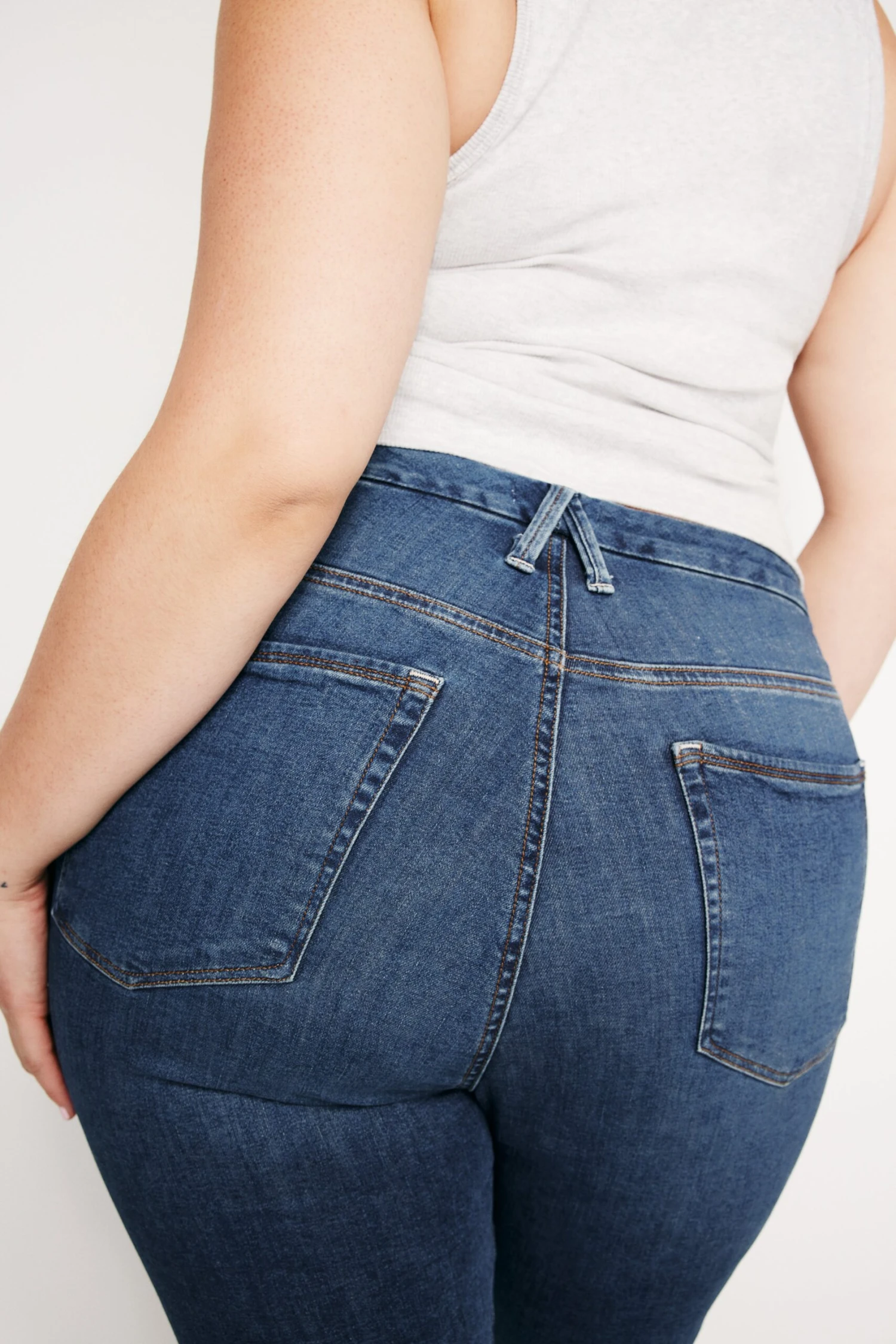 GOOD AMERICAN GOOD LEGS SKINNY JEANS | BLUE004 11 GOOD AMERICAN GOOD LEGS SKINNY JEANS | BLUE004 - Image 9