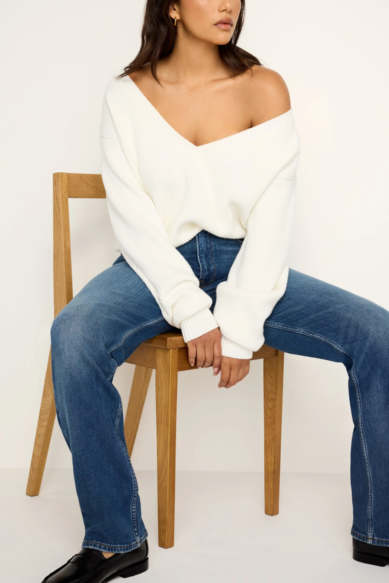 GOOD AMERICAN GOOD ICON STRAIGHT JEANS | INDIGO605 15 GOOD AMERICAN GOOD ICON STRAIGHT JEANS | INDIGO605 - Image 13