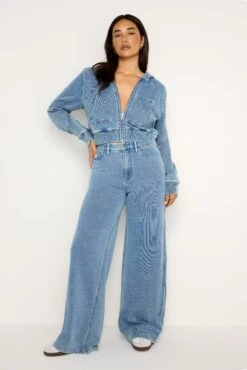 GOOD AMERICAN JEANIUS GOOD SKATE SWEATPANTS | INDIGO586 20 GOOD AMERICAN JEANIUS GOOD SKATE SWEATPANTS | INDIGO586 -GOOD AMERICAN STORE 240801 29 GS0409VN I586 FALL24 B 0019