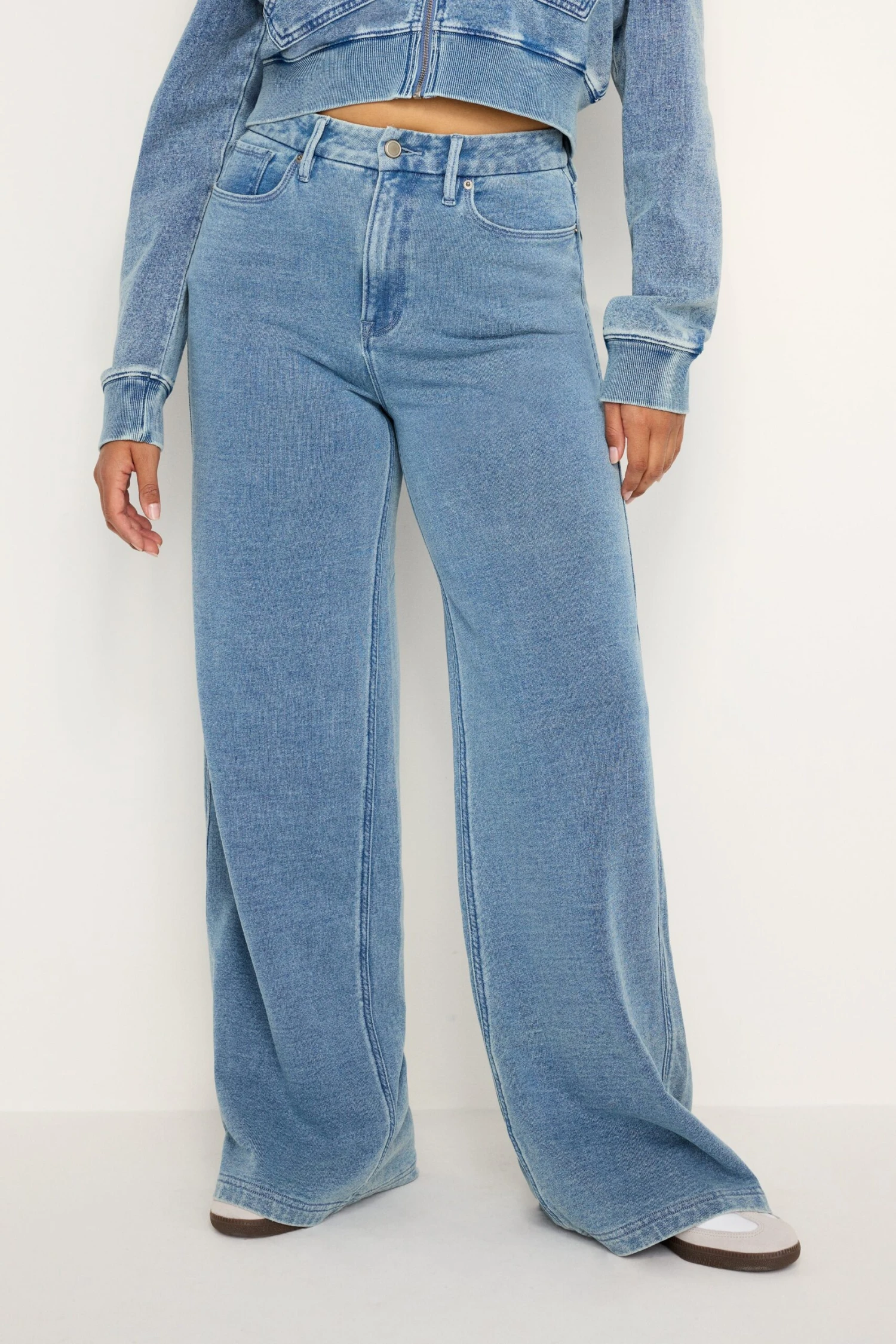 GOOD AMERICAN JEANIUS GOOD SKATE SWEATPANTS | INDIGO586 8 GOOD AMERICAN JEANIUS GOOD SKATE SWEATPANTS | INDIGO586 - Image 6