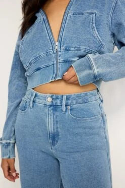 GOOD AMERICAN JEANIUS GOOD SKATE SWEATPANTS | INDIGO586 24 GOOD AMERICAN JEANIUS GOOD SKATE SWEATPANTS | INDIGO586 -GOOD AMERICAN STORE 240801 29 GS0409VN I586 FALL24 B 0030