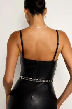 GOOD AMERICAN SKINNY WESTERN BELT | BLACK001 -GOOD AMERICAN STORE 240807 37 GAB012 K001 FALL24 A 0059