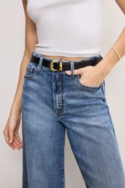 GOOD AMERICAN GOOD SKATE WIDE CROPPED JEANS | INDIGO978 -GOOD AMERICAN STORE 241205 20 GSKAC802T I978 A 0083