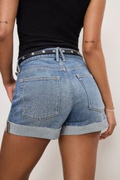 GOOD AMERICAN SKINNY DOUBLE BUCKLE BELT | BLACK001 -GOOD AMERICAN STORE 241217 31 GAB045 K001 A 0121