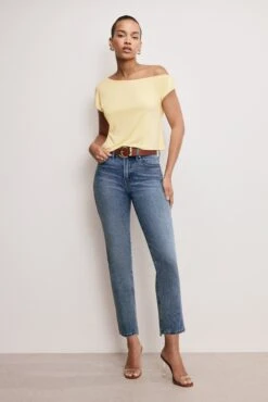 GOOD AMERICAN CLASSIC BOLD BUCKLE BELT | COGNAC002 -GOOD AMERICAN STORE 250130 09 GAB028 CS02 A 1040