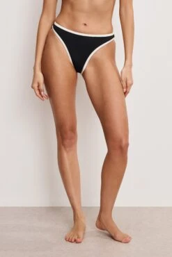 COMPRESSION BETTER BIKINI BOTTOM | BLACK001 -GOOD AMERICAN STORE 250204 03 GSW1285 K001 A 0390