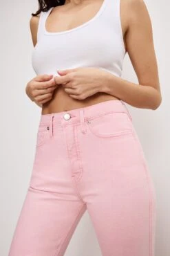 GOOD KICK FLARE JEANS | FLAMINGO003 -GOOD AMERICAN STORE 250204 32 GHRKFLRH144PS FL03 A 0334