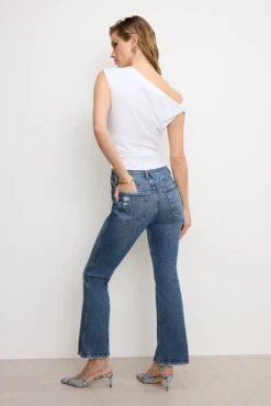 GOOD AMERICAN GOOD KICK FLARE JEANS | INDIGO1014 18 GOOD AMERICAN GOOD KICK FLARE JEANS | INDIGO1014 -GOOD AMERICAN STORE 250218 26 GHRKFN802S I1014 A 3604