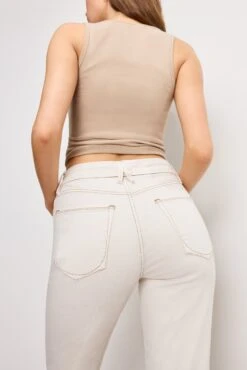 GOOD BOY STRAIGHT JEANS | PEARL001 -GOOD AMERICAN STORE 250219 18 GBTS144PT PRL1 A 2301