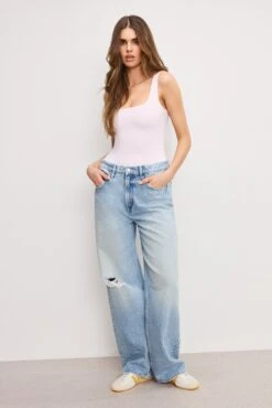 SCUBA MODERN TANK BODYSUIT | COTTON CANDY PINK003 -GOOD AMERICAN STORE 250219 22 GB0375 CP03 A 1197