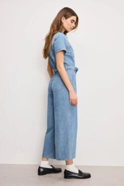 FIT FOR SUCCESS LITE LINEN DENIM CROPPED JUMPSUIT | INDIGO786 10 FIT FOR SUCCESS LITE LINEN DENIM CROPPED JUMPSUIT | INDIGO786 -GOOD AMERICAN STORE 250219 26 GFFSPCTW80 I786 A 2988