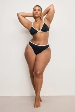 COMPRESSION PERFECT FIT BIKINI TOP | BLACK001 -GOOD AMERICAN STORE 250225 03 GSW1284 K001 C 0355