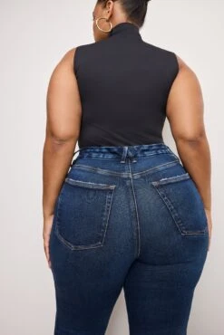 GOOD AMERICAN SOFT TECH GOOD CLASSIC SLIM BOOTCUT JEANS | INDIGO511 -GOOD AMERICAN STORE 250225 05 GCLBCH960T I511 C 0715