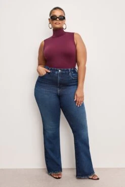 GOOD AMERICAN WEIGHTLESS SCUBA MOCK NECK BODYSUIT | FIG007 -GOOD AMERICAN STORE 250225 07 GB0652 FG07 C 0816