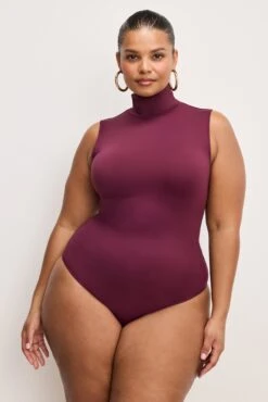GOOD AMERICAN WEIGHTLESS SCUBA MOCK NECK BODYSUIT | FIG007 -GOOD AMERICAN STORE 250225 07 GB0652 FG07 C 0874