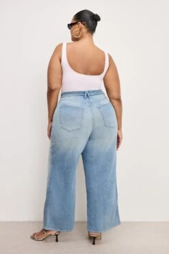 GOOD SKATE WIDE CROPPED JEANS | INDIGO958 26 GOOD SKATE WIDE CROPPED JEANS | INDIGO958 -GOOD AMERICAN STORE 250225 08 GSKAC395T I958 C 1035