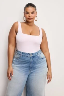 SCUBA MODERN TANK BODYSUIT | COTTON CANDY PINK003 -GOOD AMERICAN STORE 250225 09 GB0375 CP03 C 1105